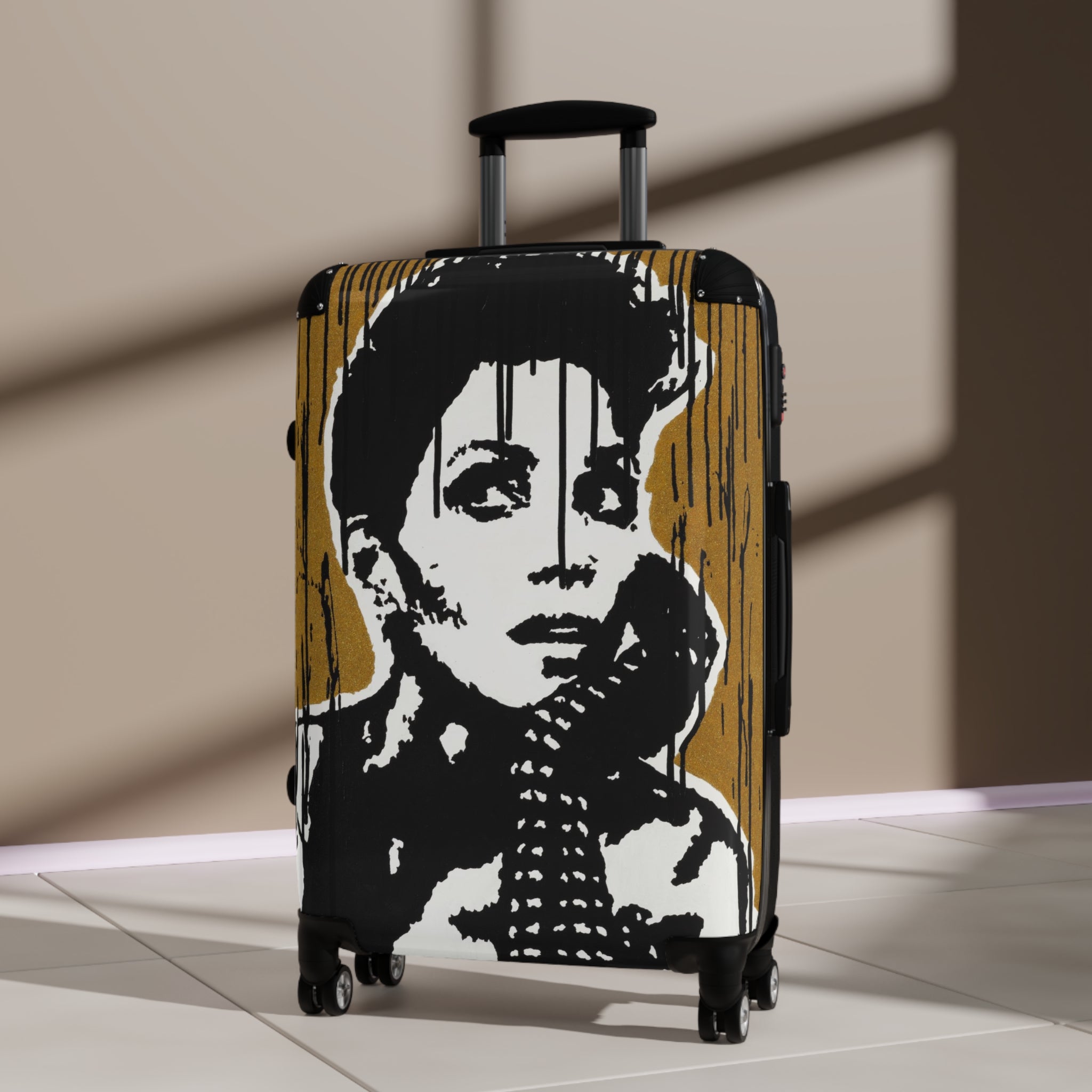 " Halle Berry Gold Series Tribute" Suitcase
