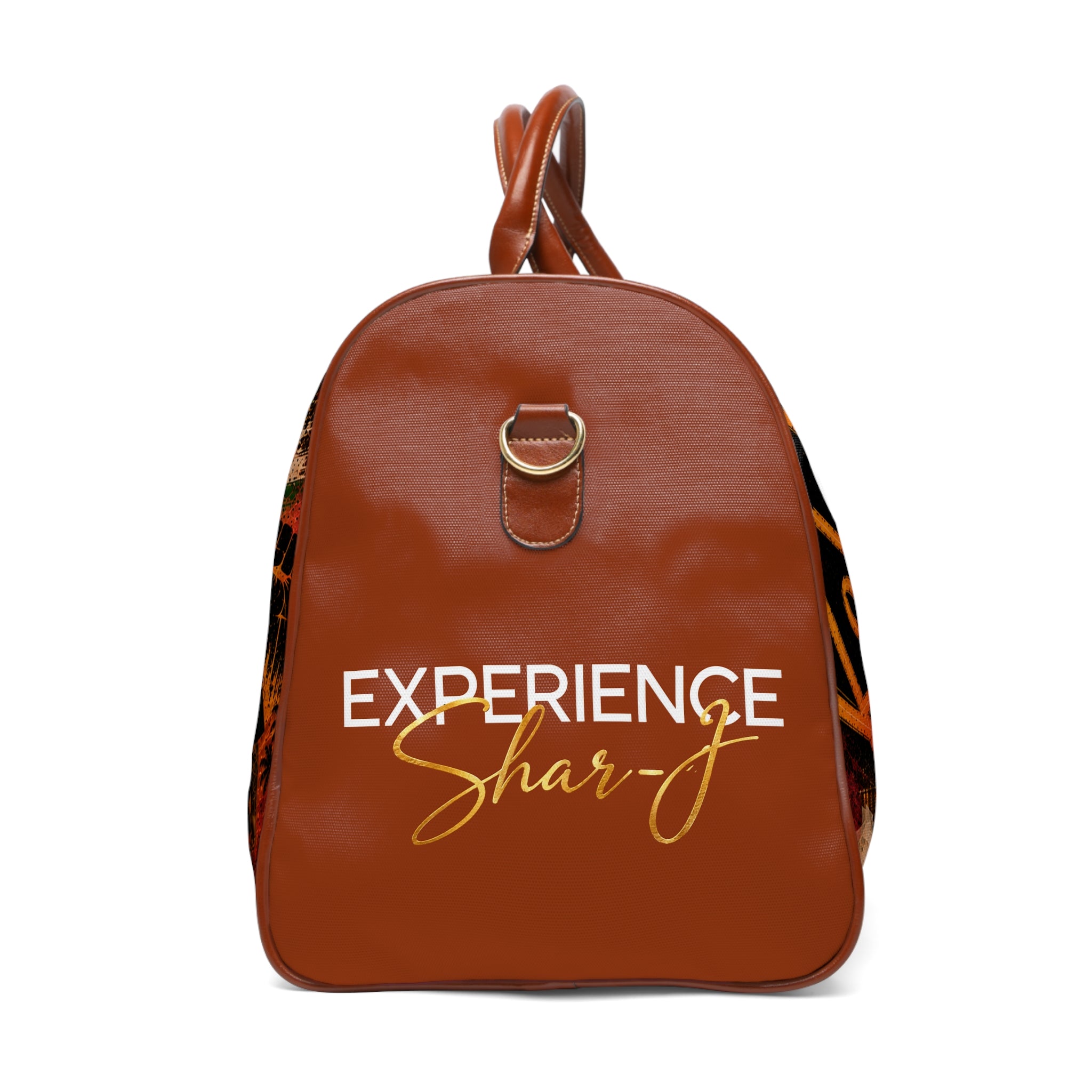 Kehlani Waterproof Travel Bag – Political Collage 'Free Palestine' Duffle