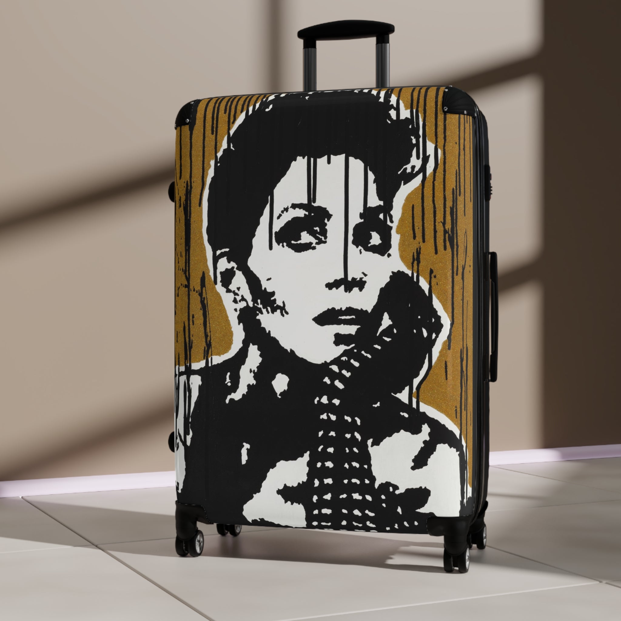 " Halle Berry Gold Series Tribute" Suitcase