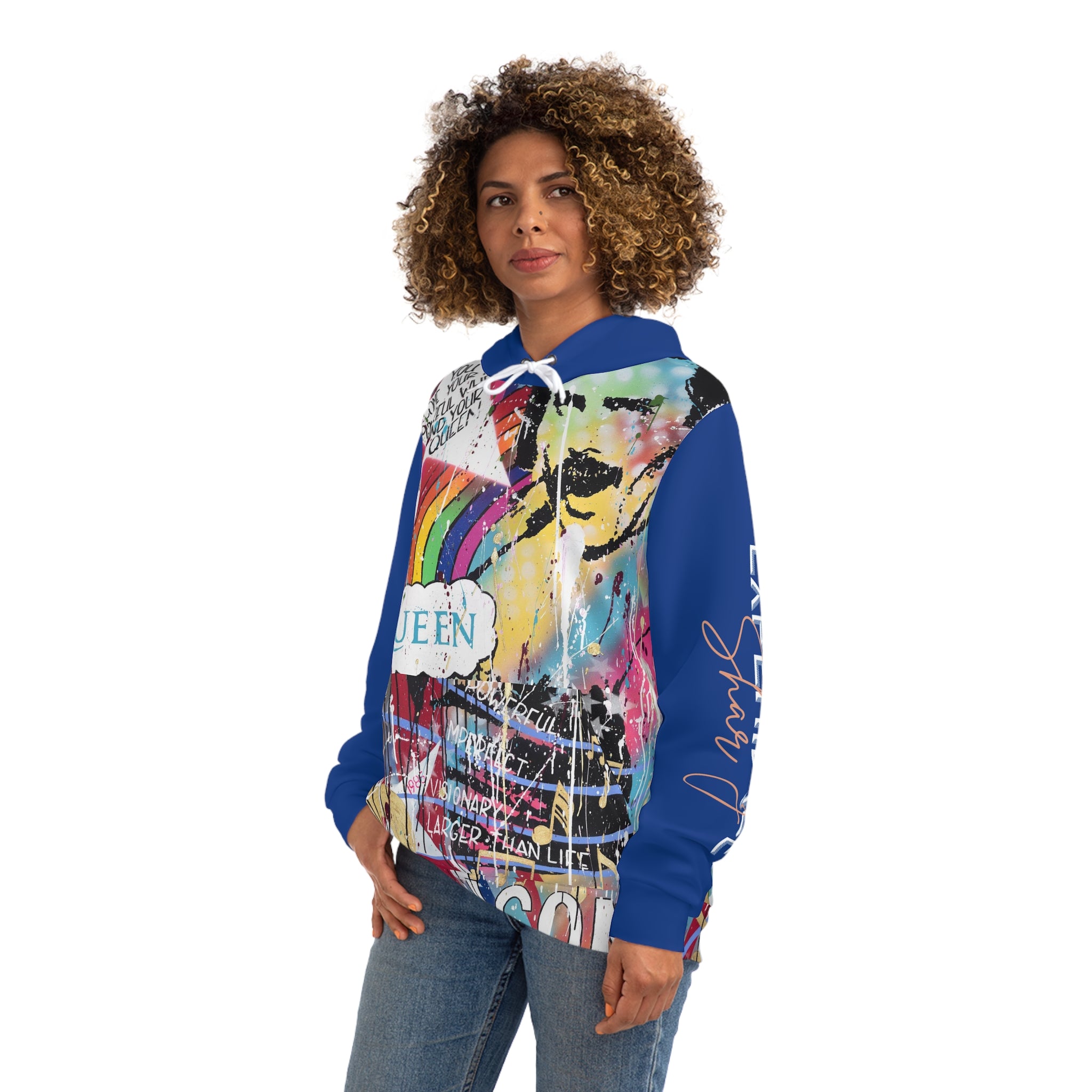 "Find  Your Inner Queen" AOP Fashion Hoodie