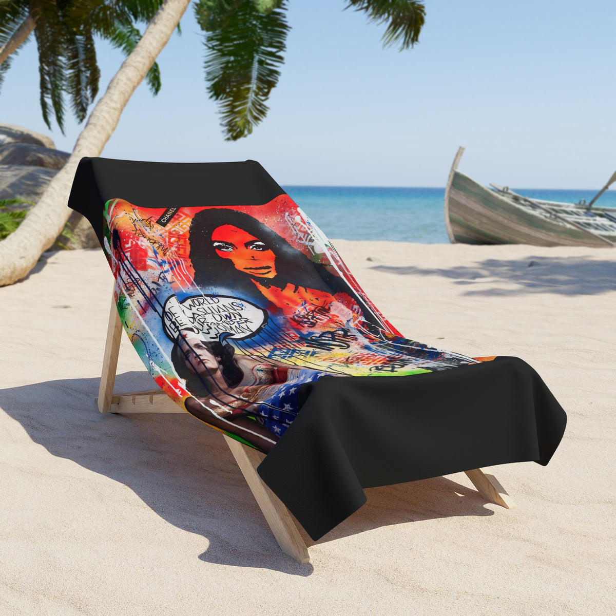 "Dare To Be Different" Beach Towel