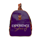 Brandy Collage Waterproof Travel Bag — Celebrity Tribute Weekender Duffel