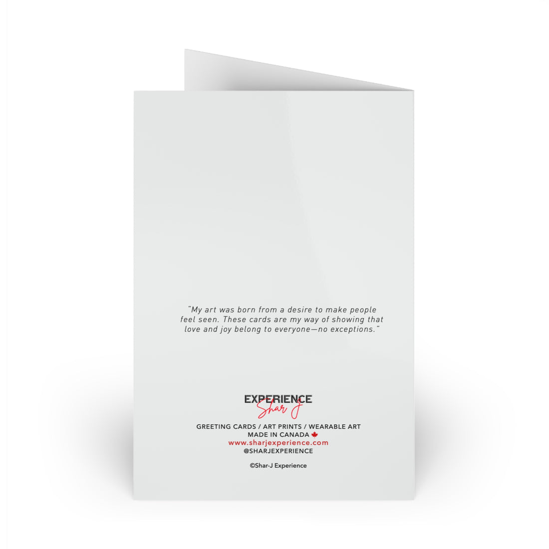 Romantic Couple Greeting Card – Luxe Floral Art Love Note (1 or 10-pack)