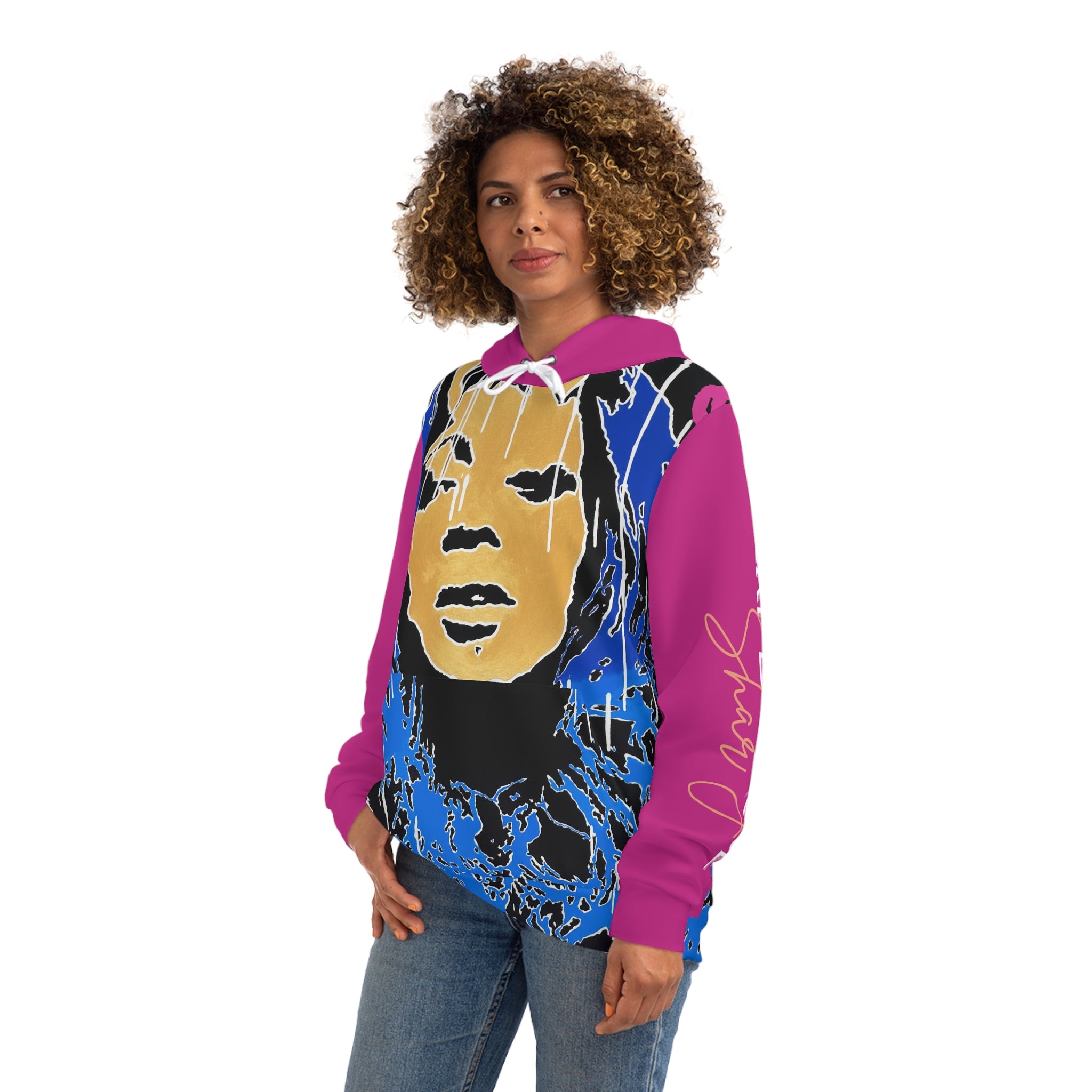 "Fearless" AOP Fashion Hoodie