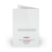 Load image into Gallery viewer, Romantic Luxe Greeting Card — Intimate Couple Portrait (Blank Inside)