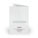 Romantic Luxe Greeting Card — Intimate Couple Portrait (Blank Inside)