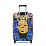 Fearless Luggage Cover — Bold Retro Travel Protector