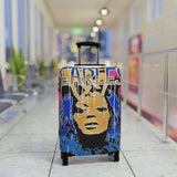 Fearless Luggage Cover — Bold Retro Travel Protector