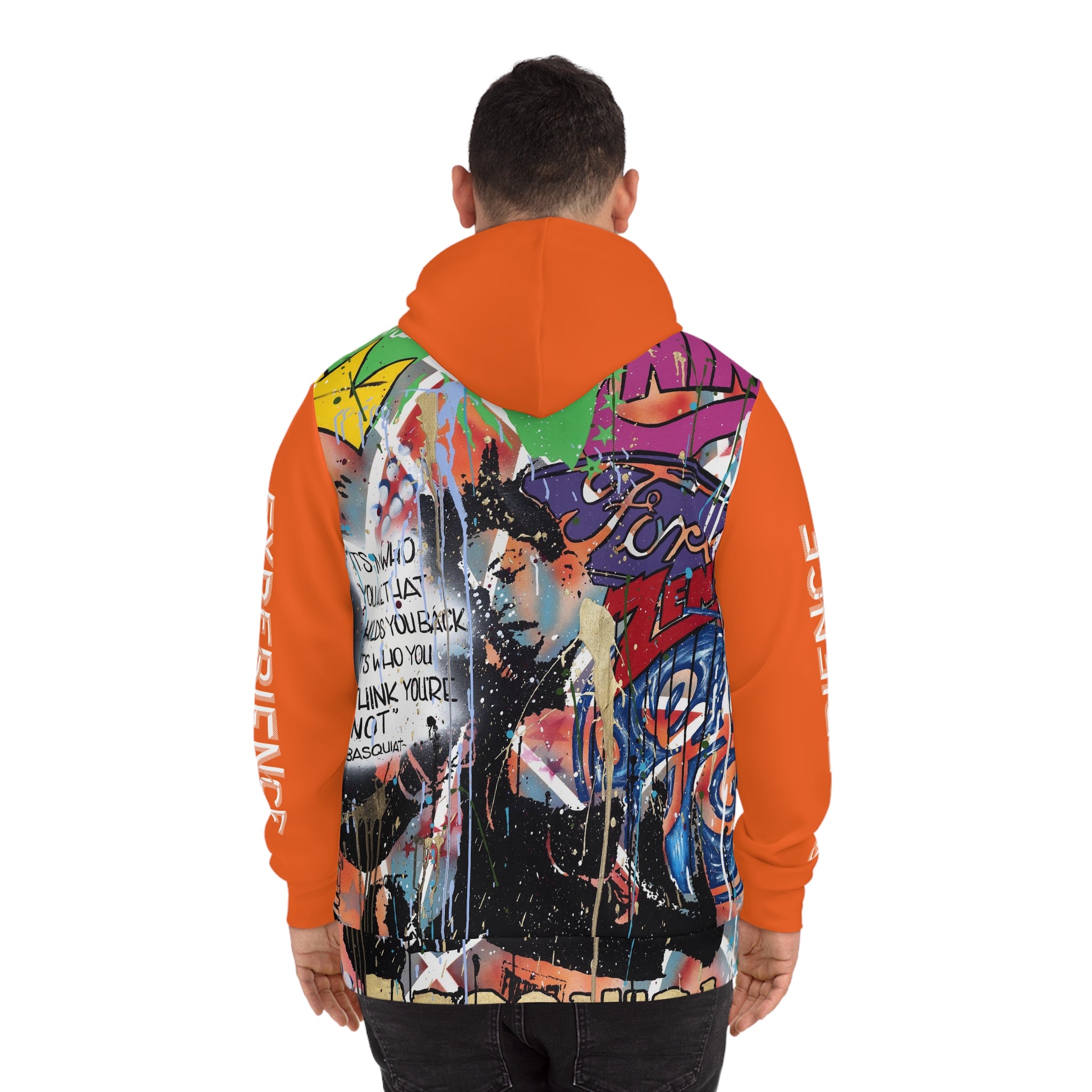 "Basquiat/Warhol Tribute" AOP Fashion Hoodie