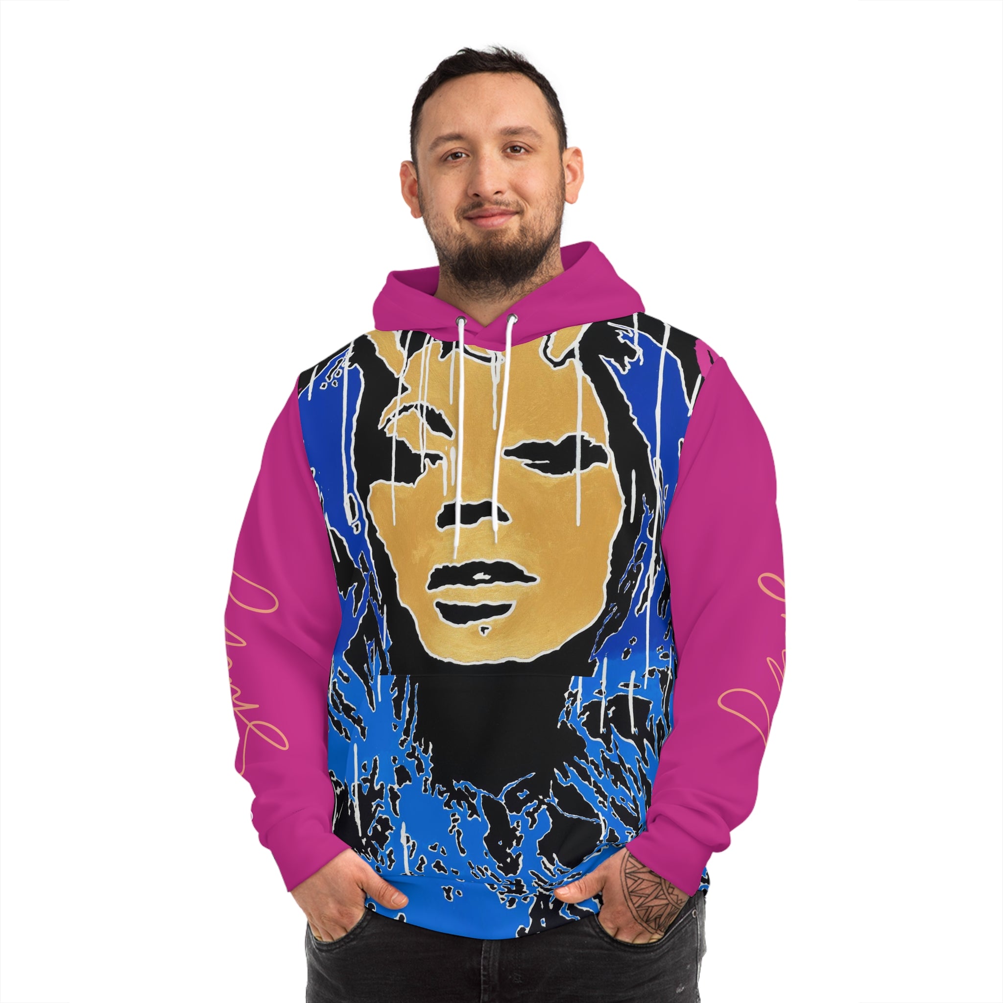 "Fearless" AOP Fashion Hoodie
