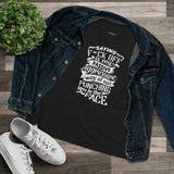 "Saying F*CK Off Is My Passive Aggressive Way Of Not Punching You In The Face" Women's Premium Tee