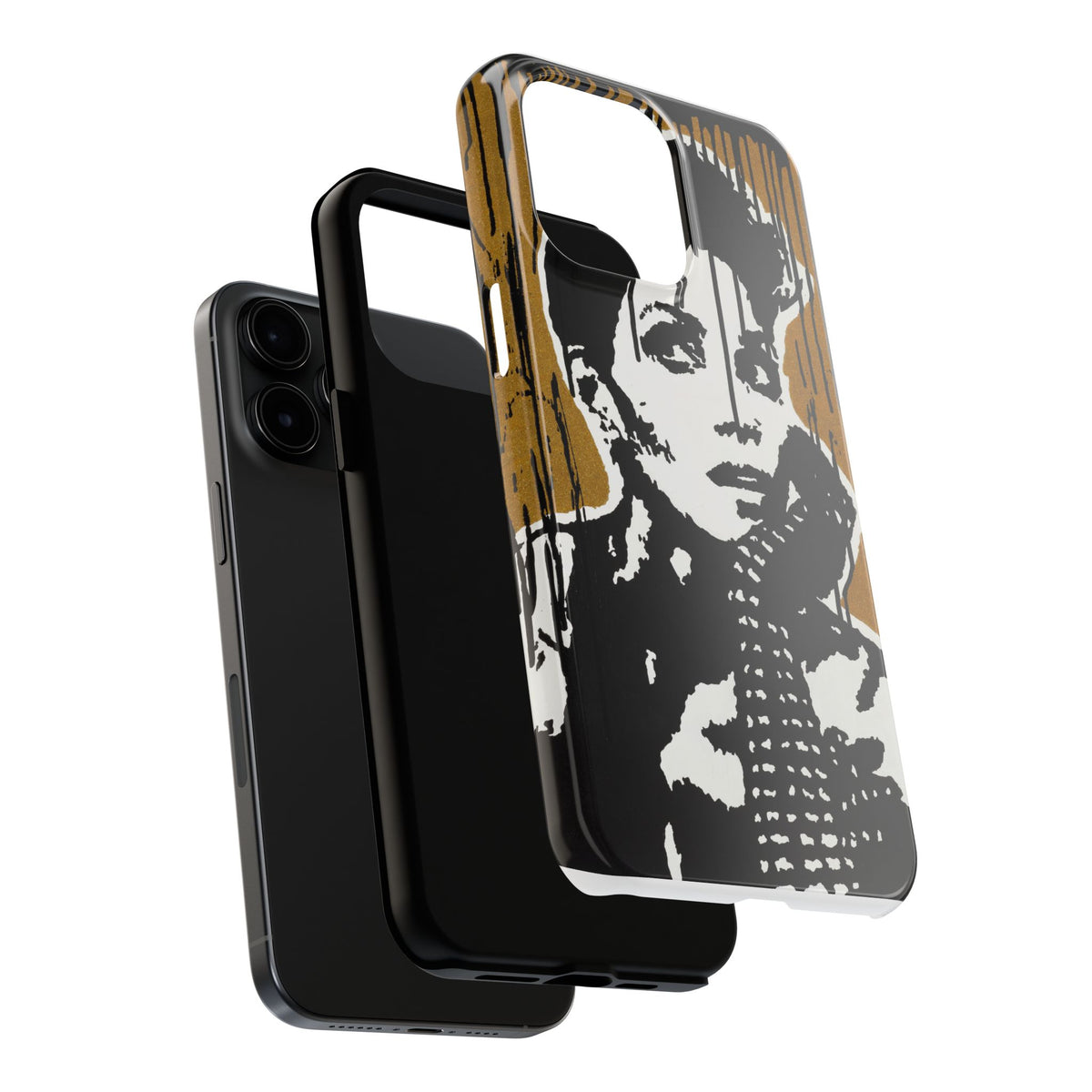 Gold Series "Halle Berry" Inspired Tough Phone Cases