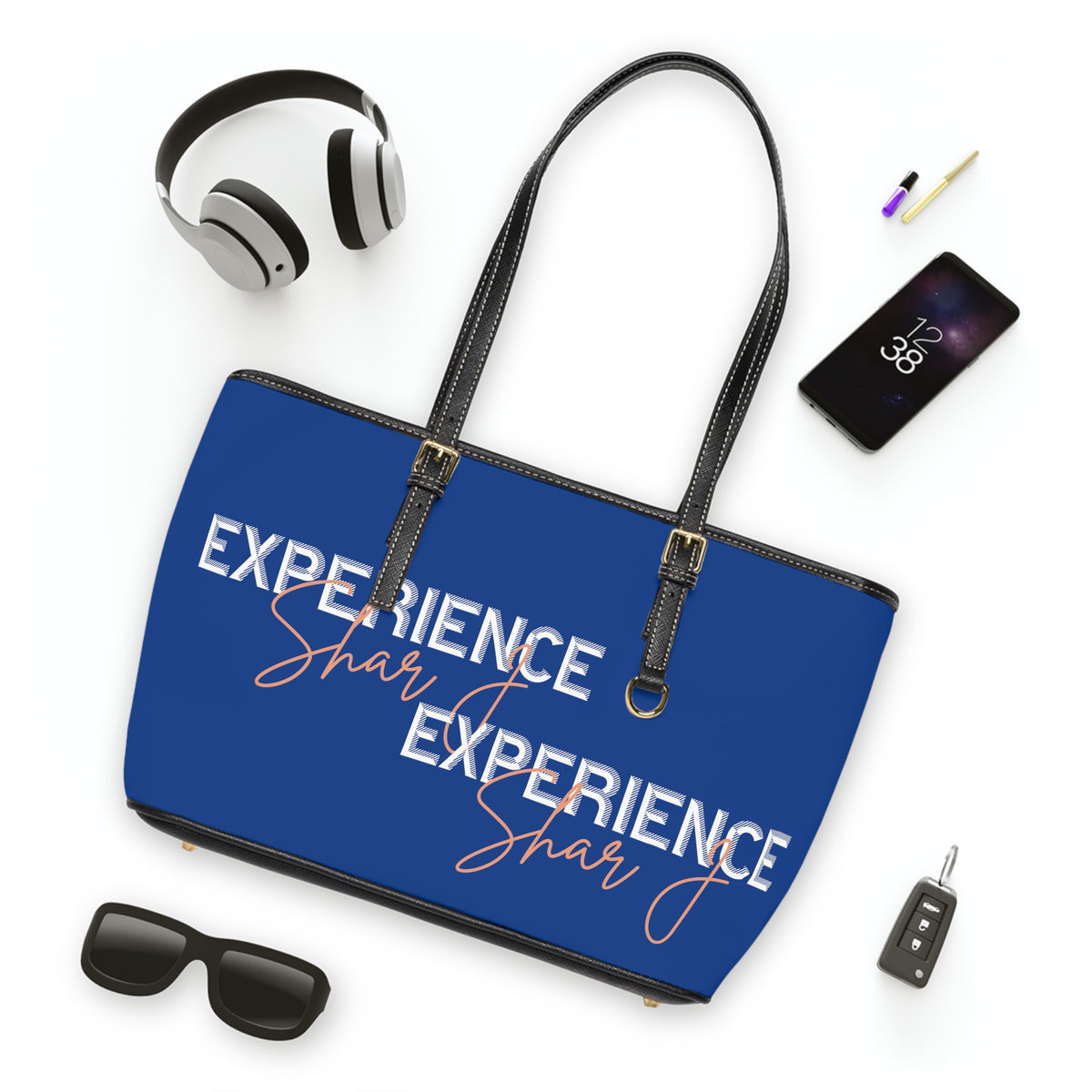 "Shar-J Experience" PU Leather Shoulder Bag