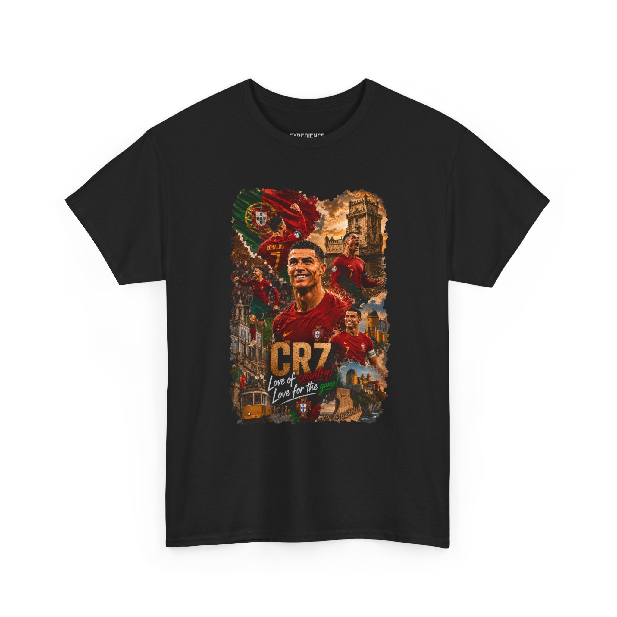 CR7 Soccer Fan T-Shirt – Vintage Portugal Football Tribute Tee