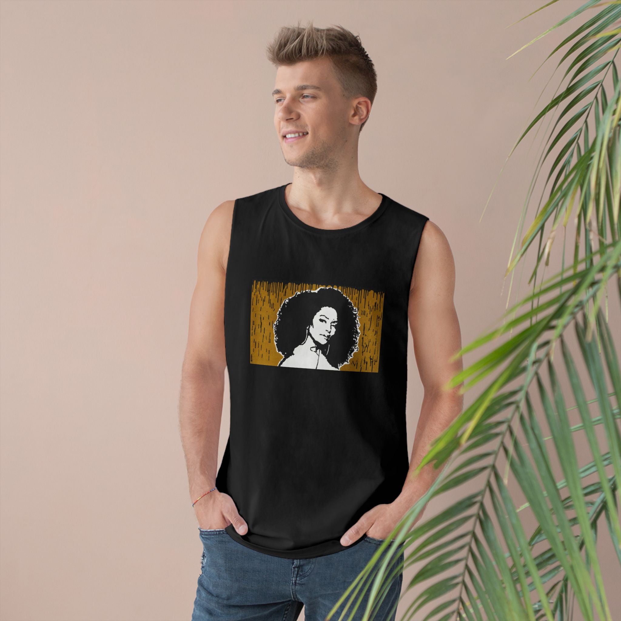 Unyielding Strength: Angela Bassett Unisex Barnard Tank