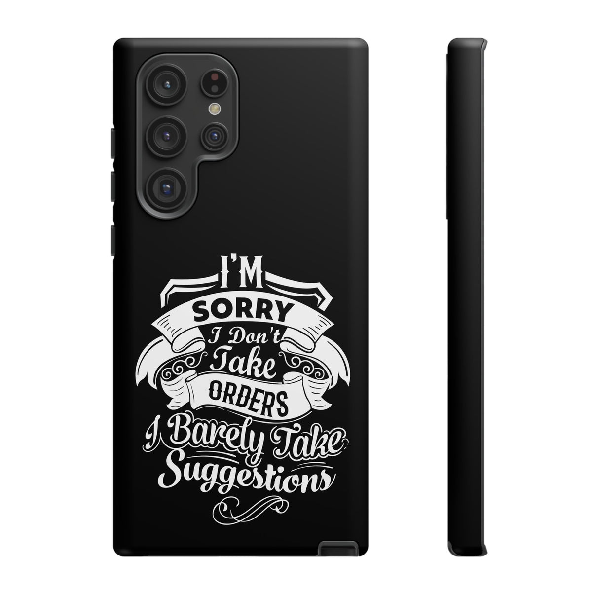 "I'm Sorry......" Tough Cases
