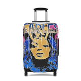 Fearless Luggage Cover — Bold Retro Travel Protector