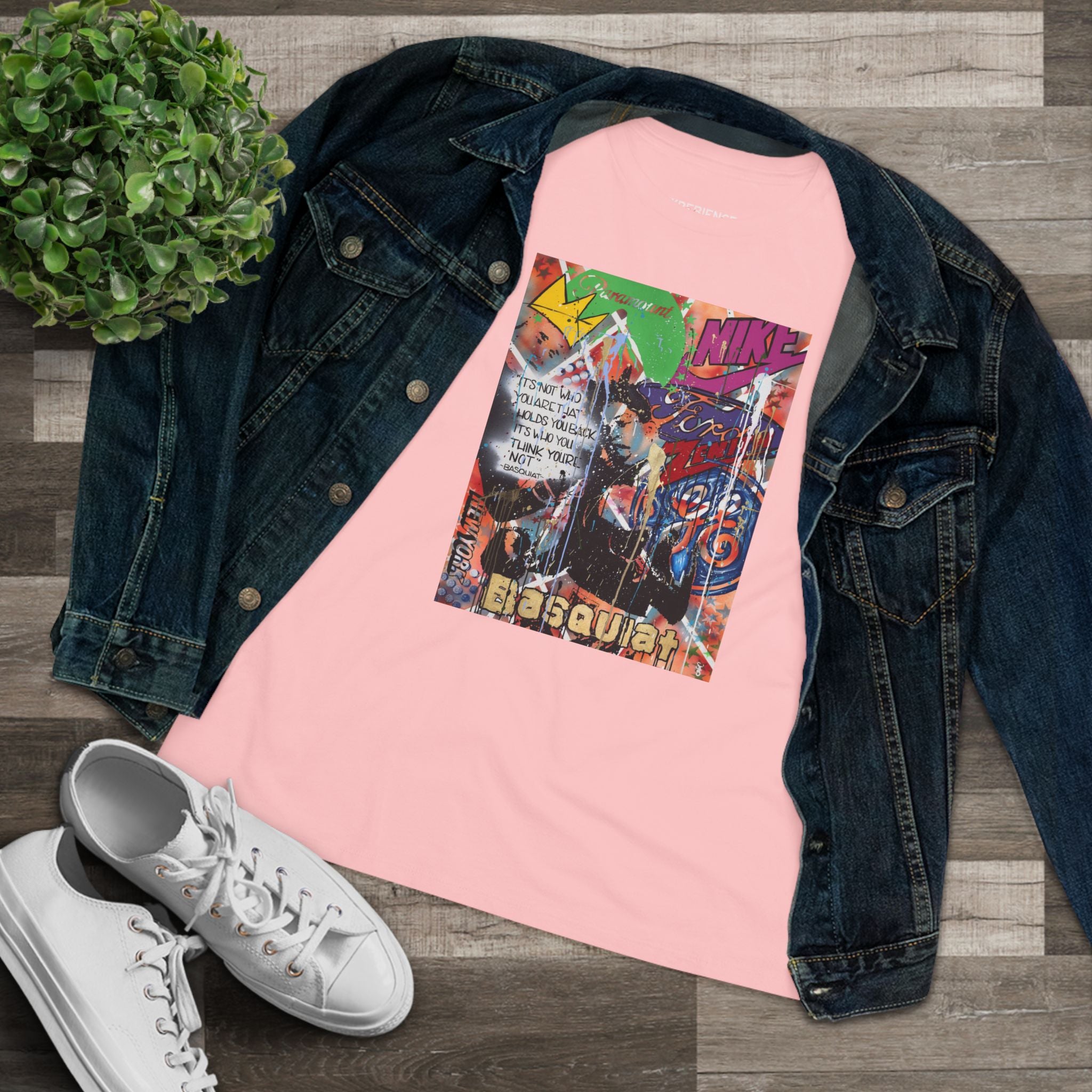 "Basquiat/Warhol Tribute" Women's Premium Tee