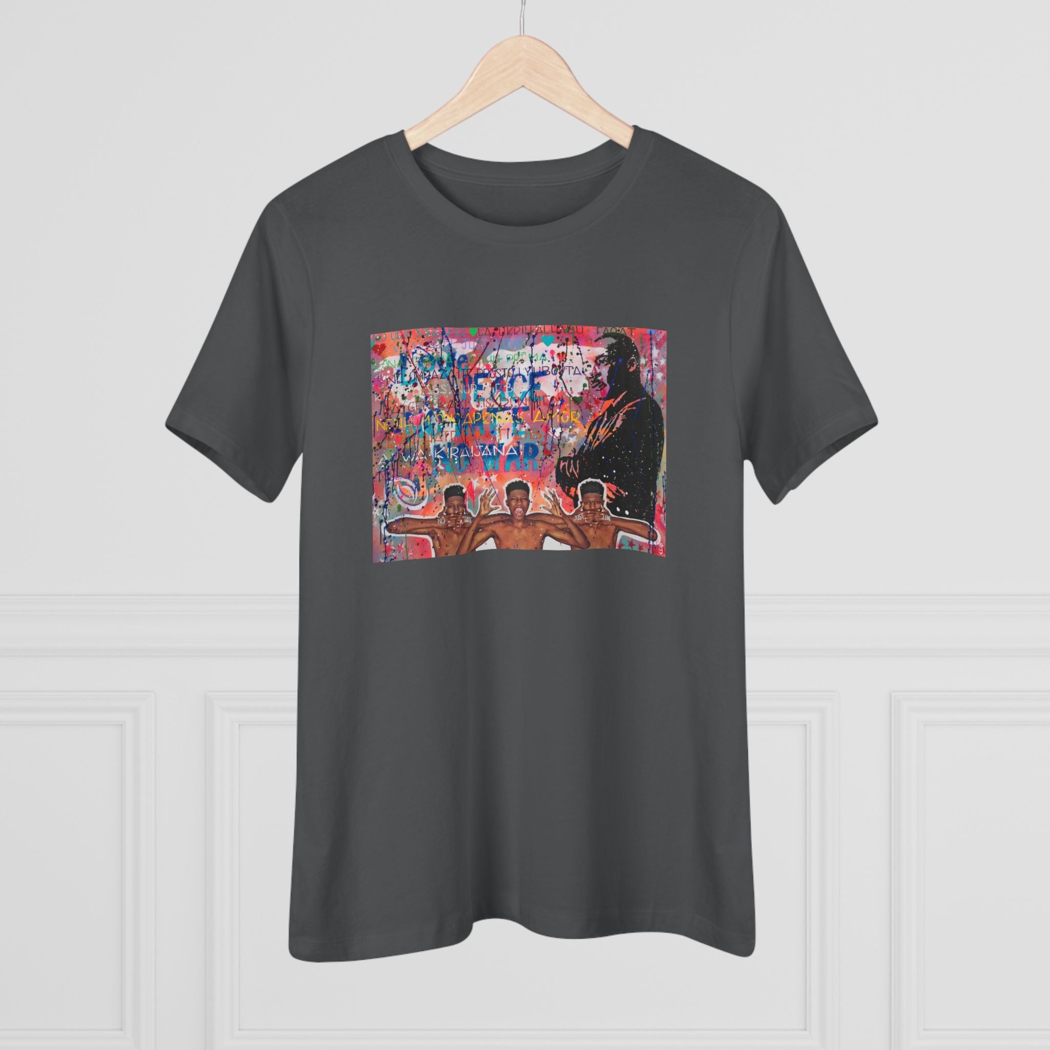 "No Hate Just Love" Women's Premium Tee