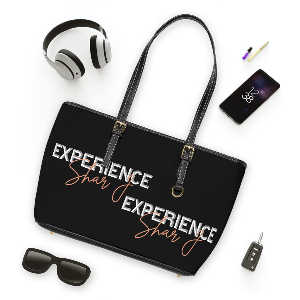 "SHAR-J Experience 2" PU Leather Shoulder Bag