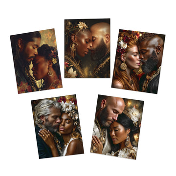 Romantic Couples Greeting Cards (5-Pack)