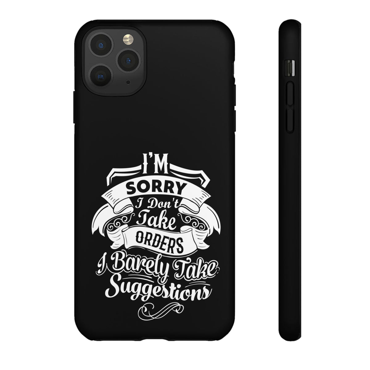 "I'm Sorry......" Tough Cases