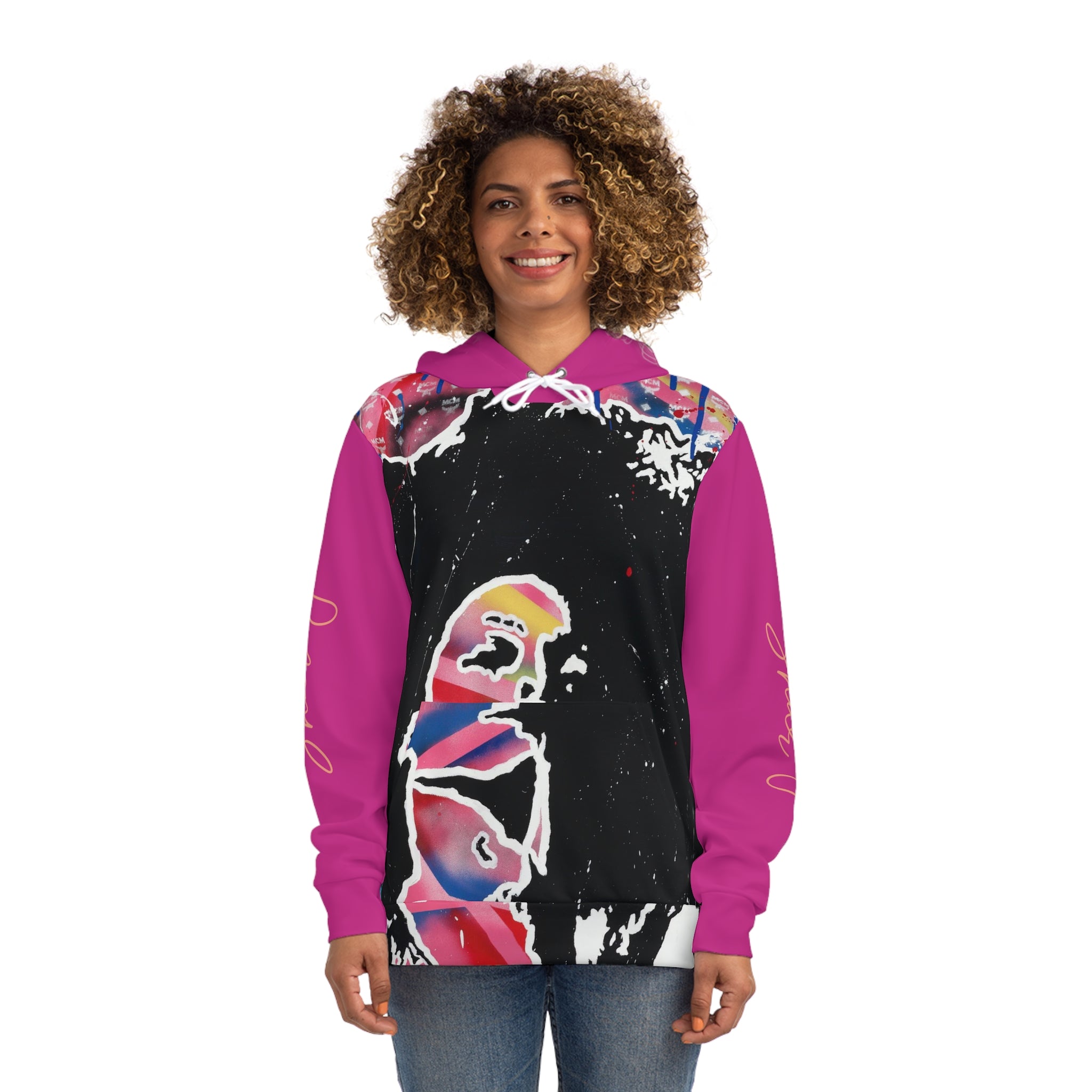 "Embodied" AOP Fashion Hoodie