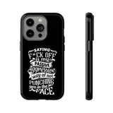 "Saying F*CK Off IS..." Tough Cases