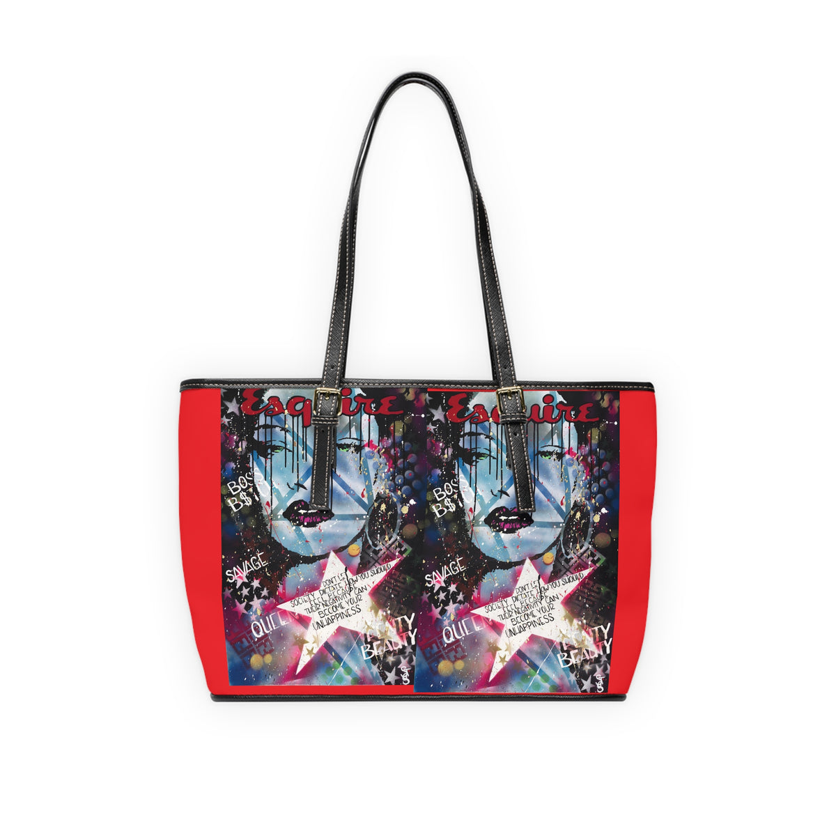 "Be The Boss -Rihanaa Tribute" PU Leather Shoulder Bag