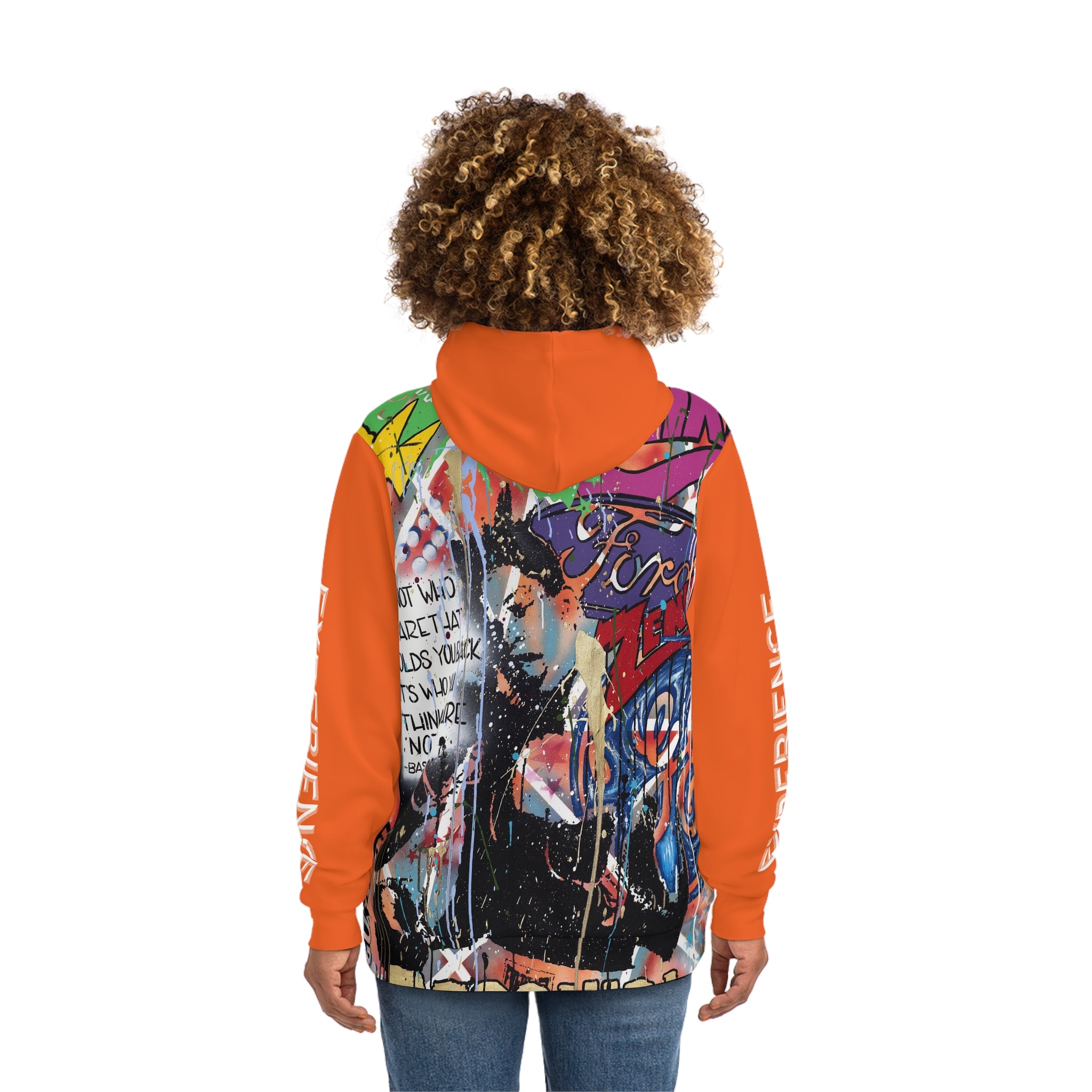 "Basquiat/Warhol Tribute" AOP Fashion Hoodie