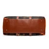 Olunike Adeliyi Waterproof Travel Bag — Afrocentric Collage Weekender Duffel