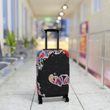 Embodied Luggage Cover — Colorful Afrocentric Travel Protector