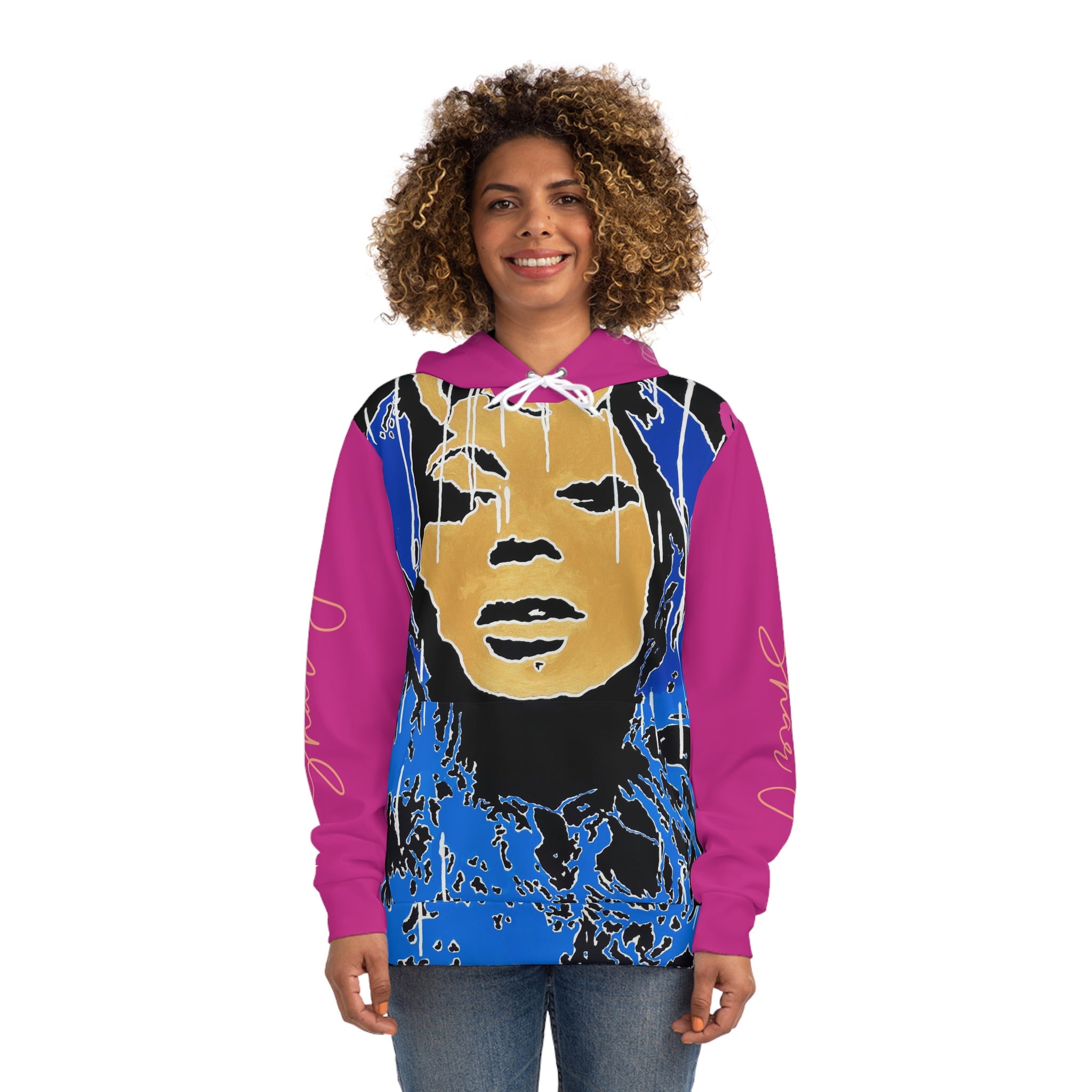 "Fearless" AOP Fashion Hoodie
