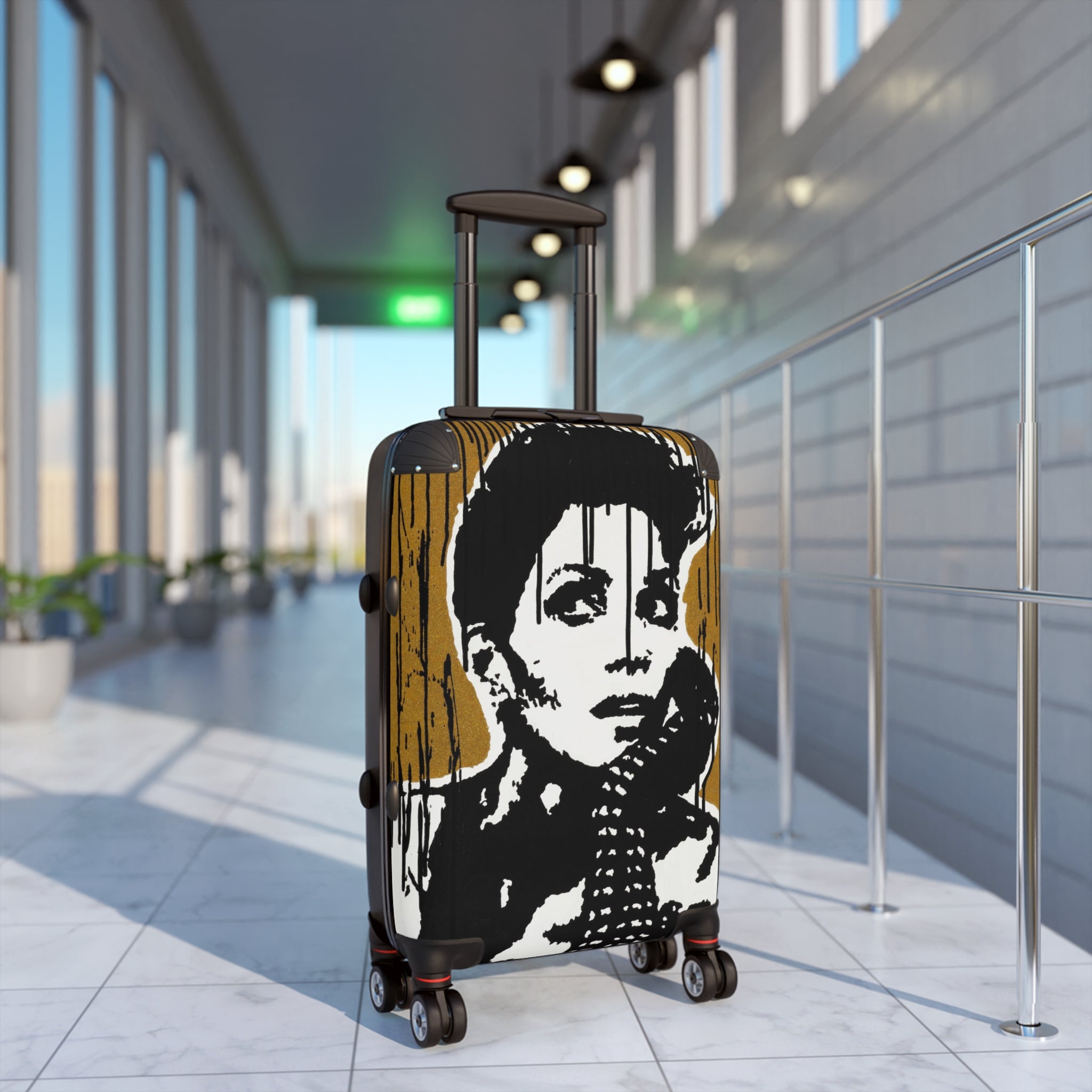 " Halle Berry Gold Series Tribute" Suitcase