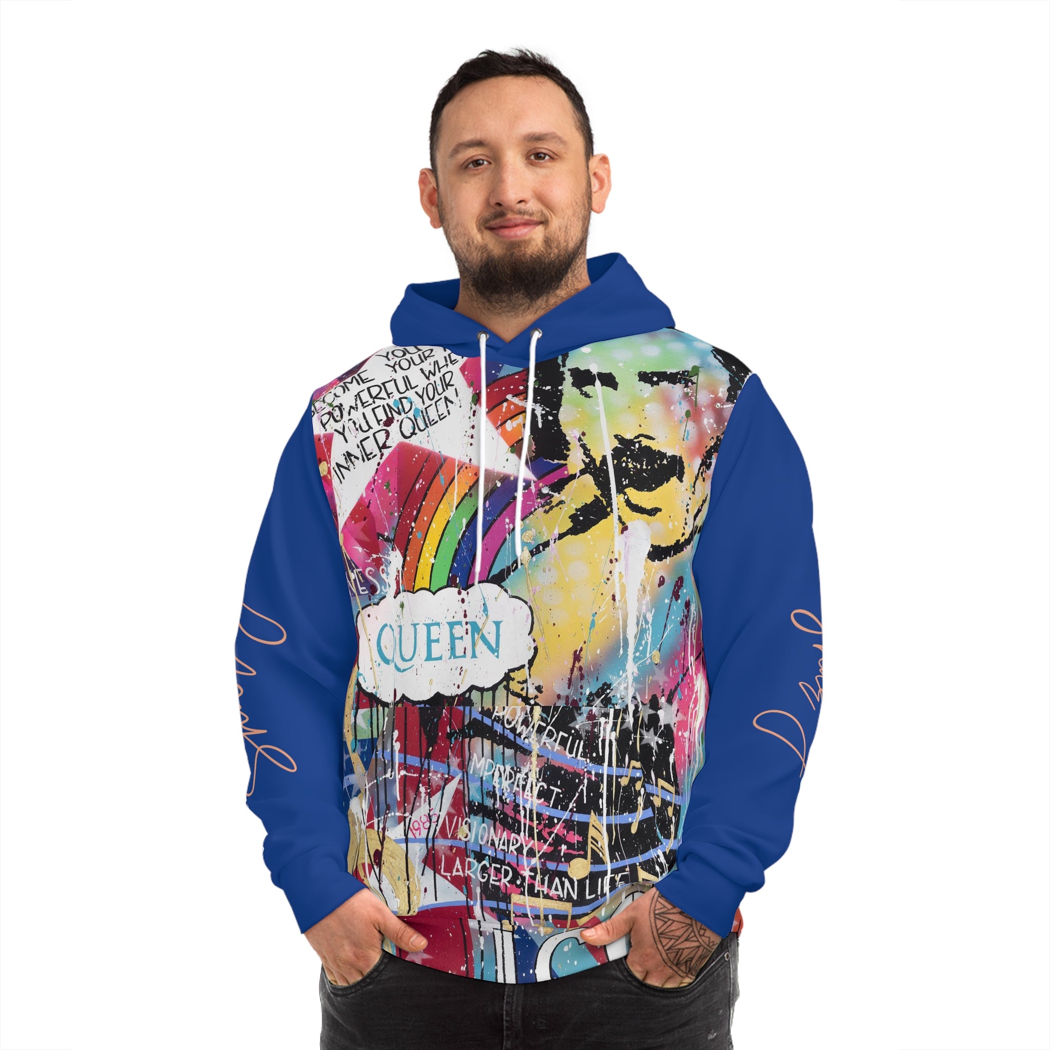"Find  Your Inner Queen" AOP Fashion Hoodie