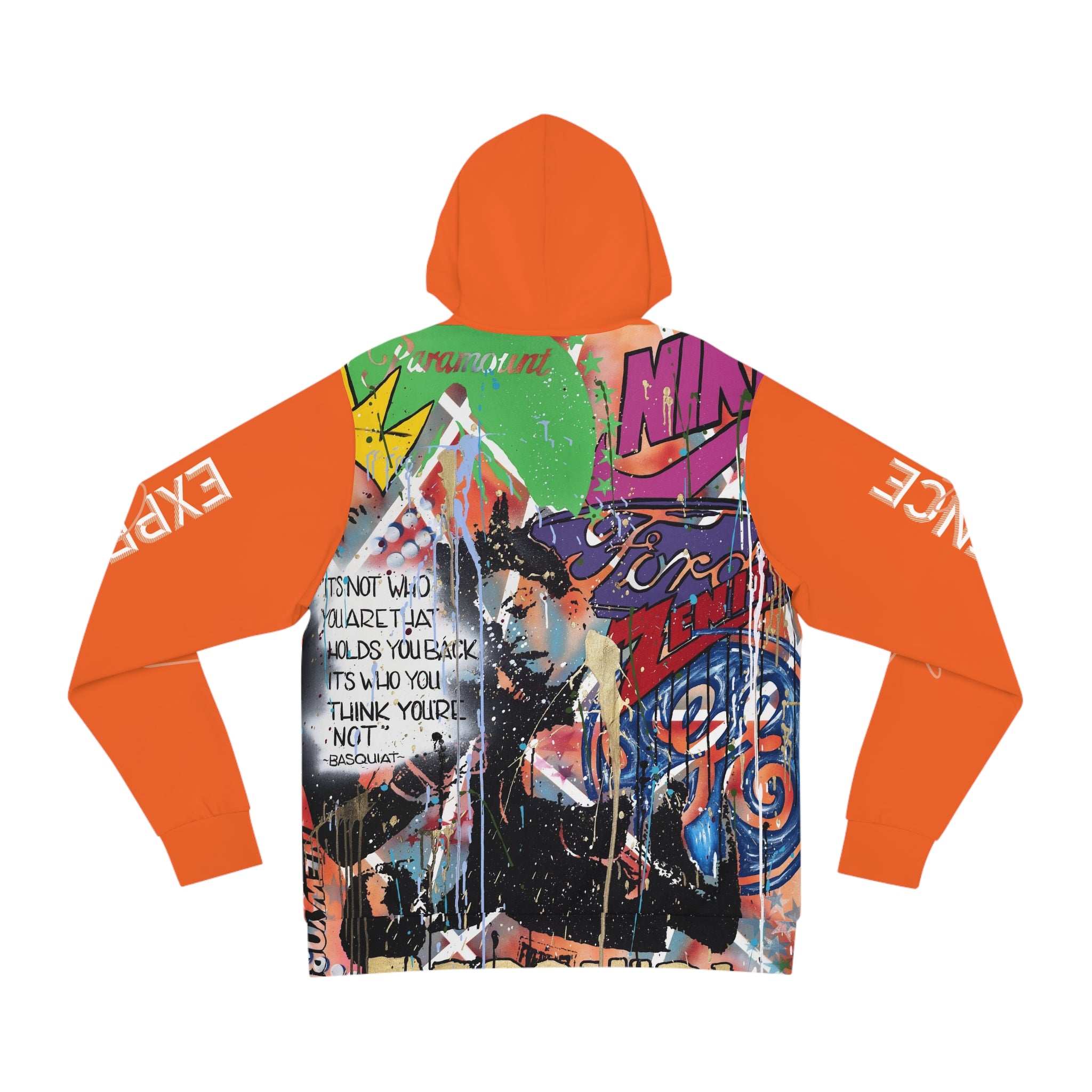 "Basquiat/Warhol Tribute" AOP Fashion Hoodie