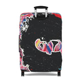 Embodied Luggage Cover — Colorful Afrocentric Travel Protector