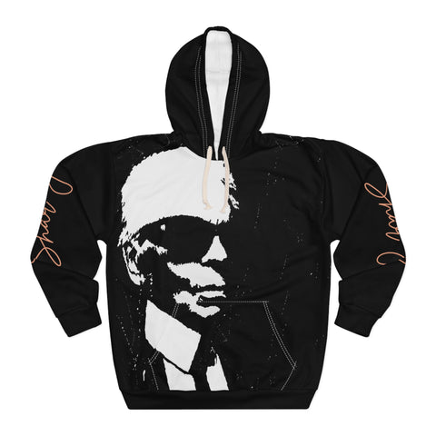Hoodie — Karl Lagerfeld Silhouette Pullover (Experience Sleeve)