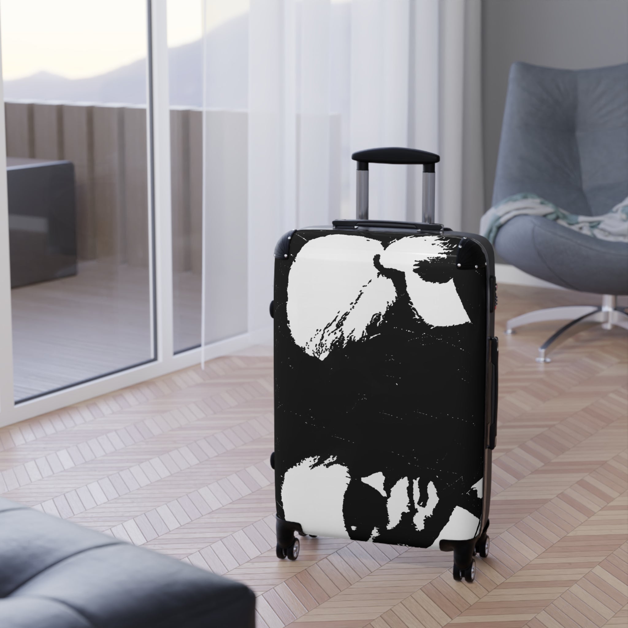 "LABEL WHORE" Suitcases