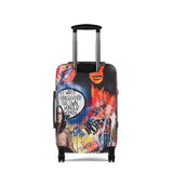 Wonder Woman Graffiti Luggage Cover – Pop Art Travel Protector
