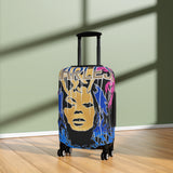 Fearless Luggage Cover — Bold Retro Travel Protector