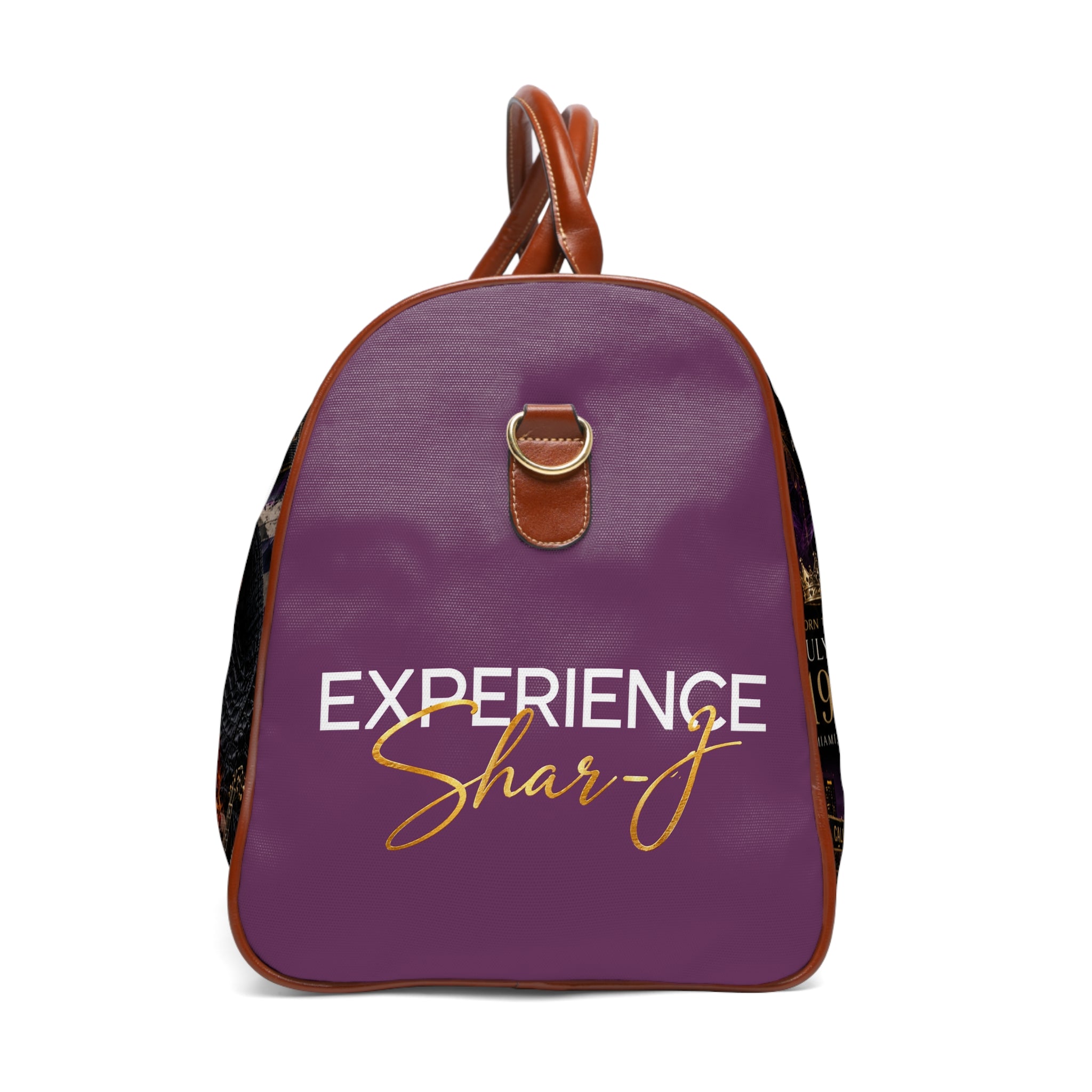 Daniel Rene Waterproof Travel Bag — Miami Retro Celebrity Collage Duffle