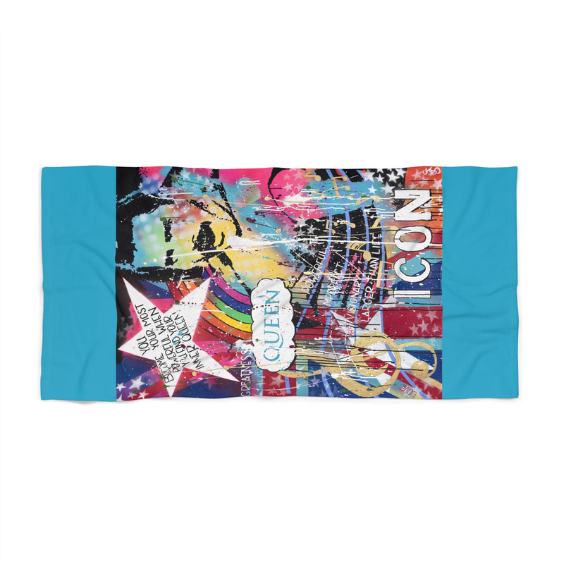"Find Your Inner Queen"  Beach Towel