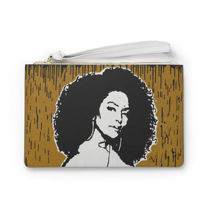 " Angela Bassett Gold Series Tribute" Clutch Bag