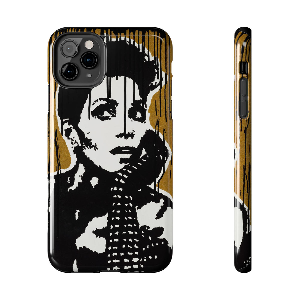 Gold Series "Halle Berry" Inspired Tough Phone Cases