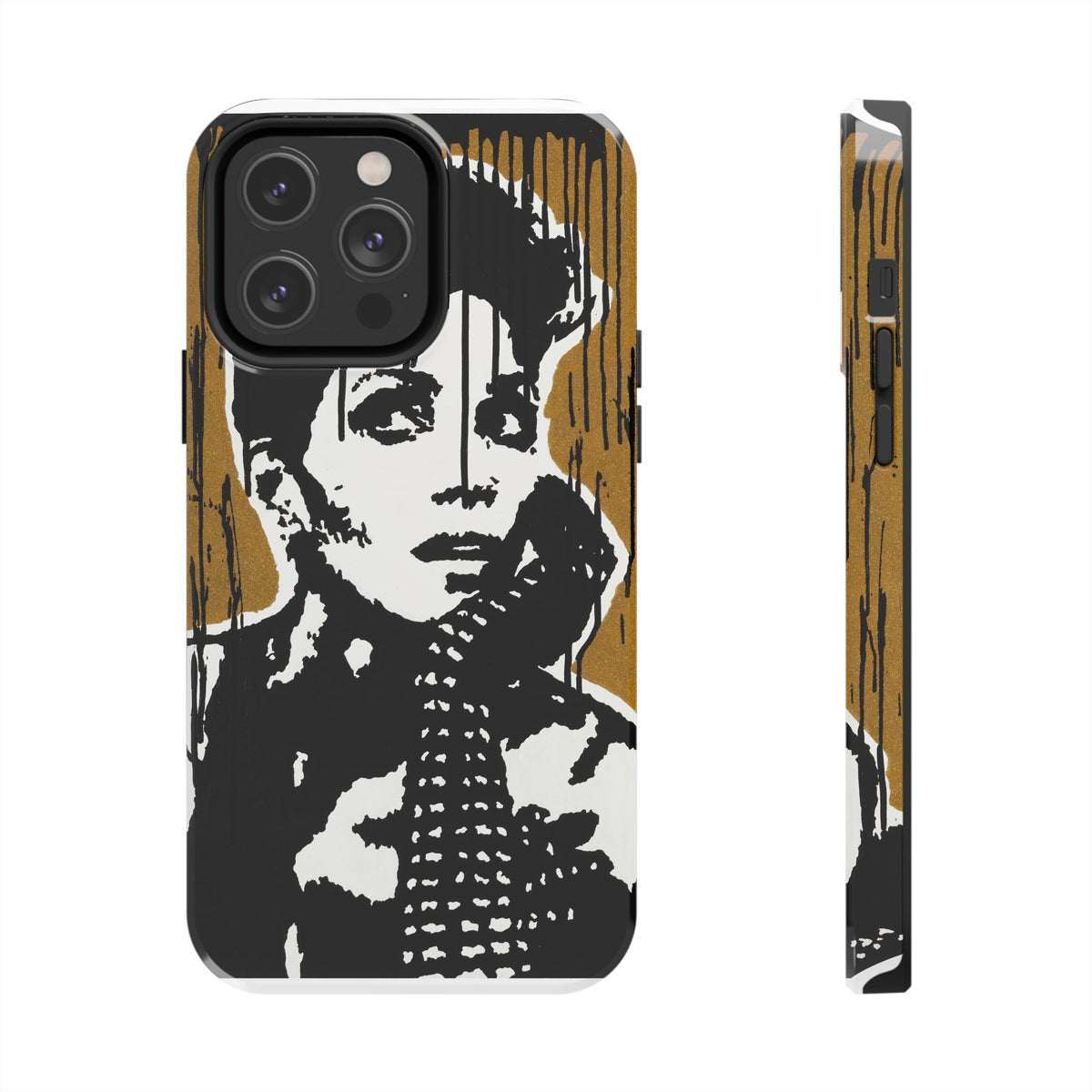 Gold Series "Halle Berry" Inspired Tough Phone Cases