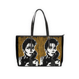 " Halle Berry Gold Series Tribute" PU Leather Shoulder Bag