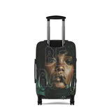 Luggage Cover - 'Be Raw' Portrait Travel Suitcase Protector