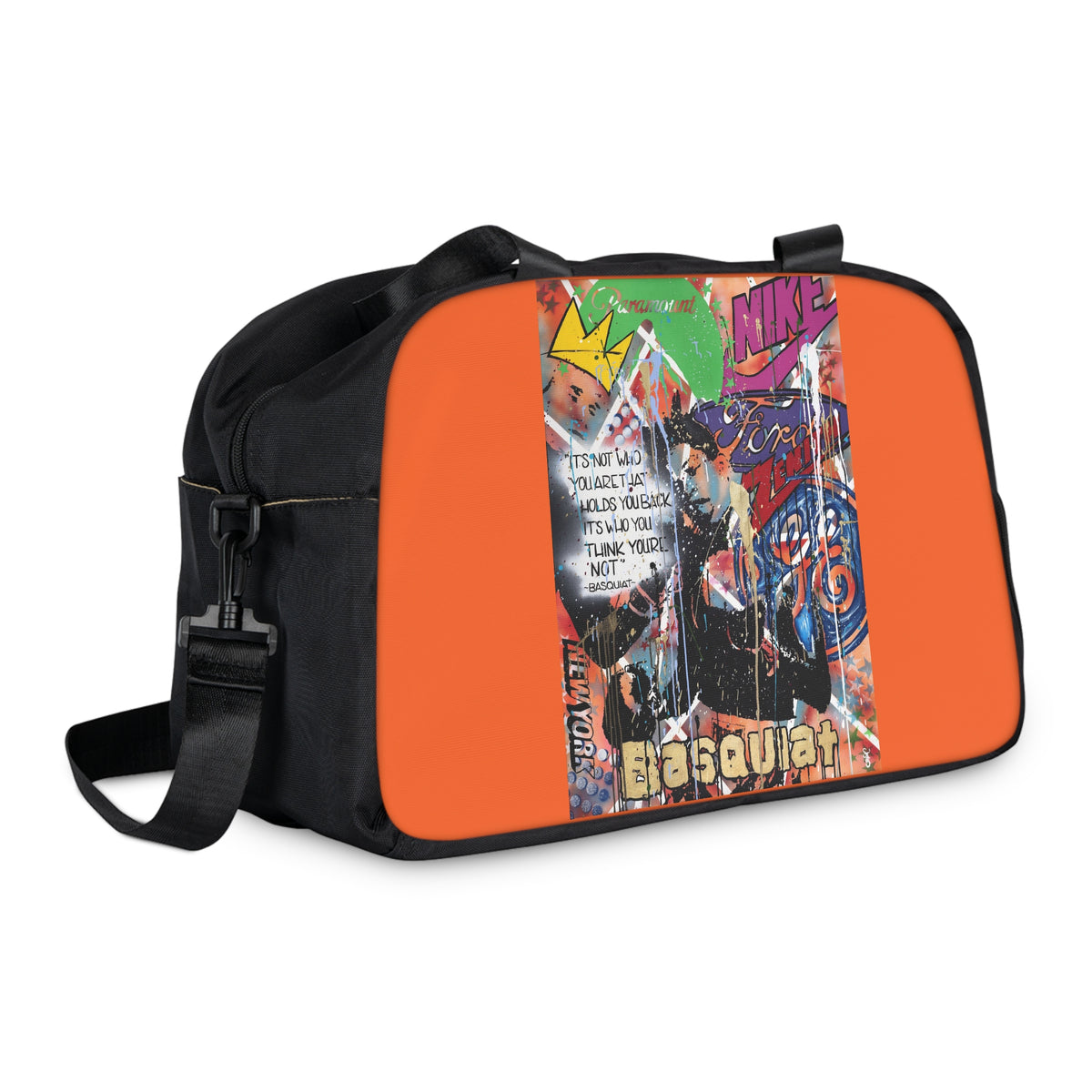 "Basquiat/Warhol Tribute" Fitness Handbag