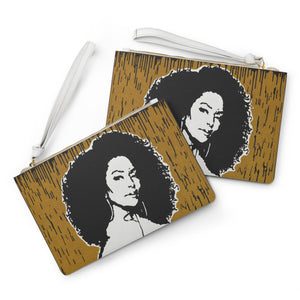 " Angela Bassett Gold Series Tribute" Clutch Bag